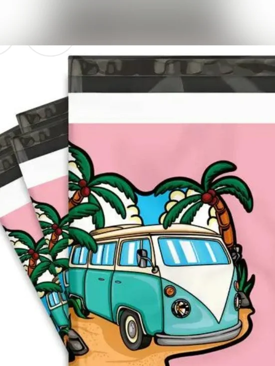 BUY NOW 25 Summer Daze Premium Poly Mailer Shipping Bags 10x13 - Picture 4 of 6